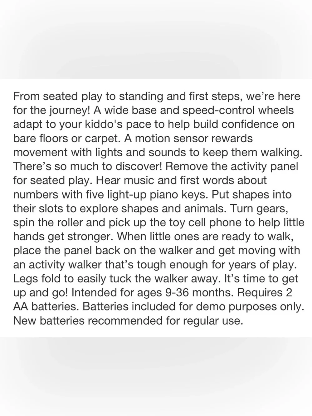 VTech Stroll and Discover Activity Walker